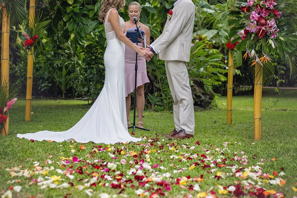 Garden ceremony