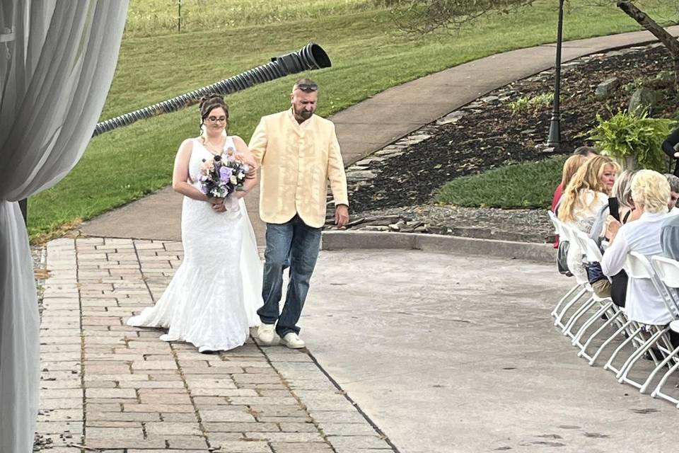 Bridal walkway