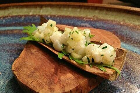 Scallop crudo