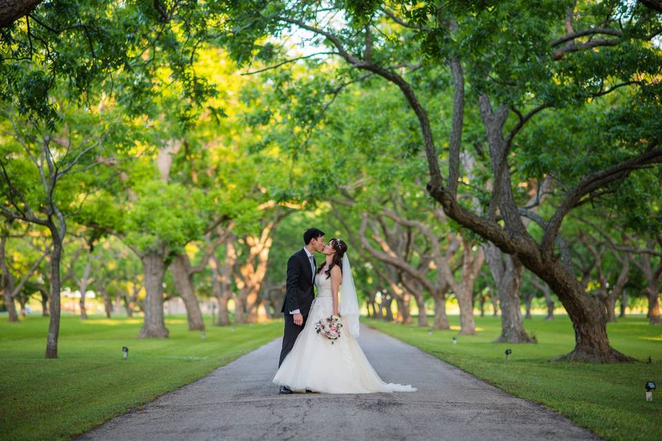 Bride and groom