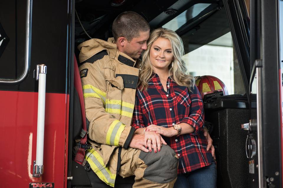 Engagement at Fire Station