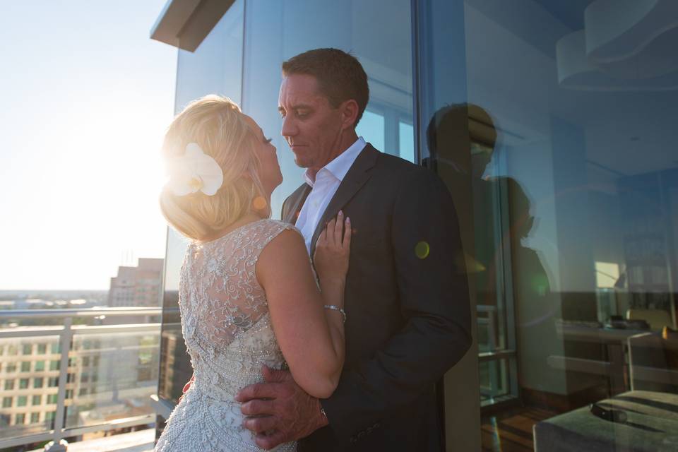 Bride and groom
