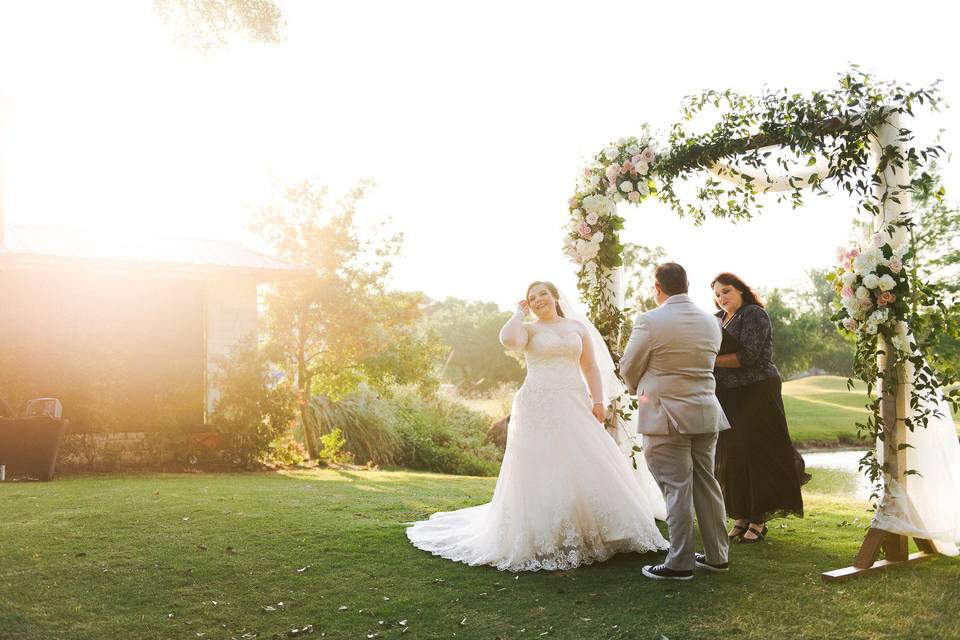 Bride and groom