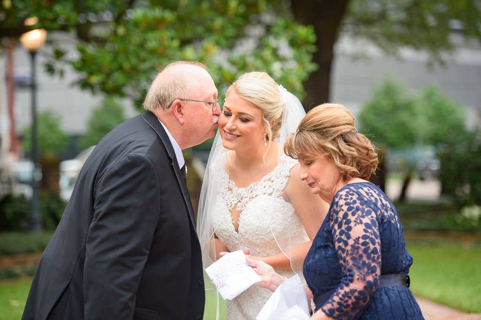 Bride and groom