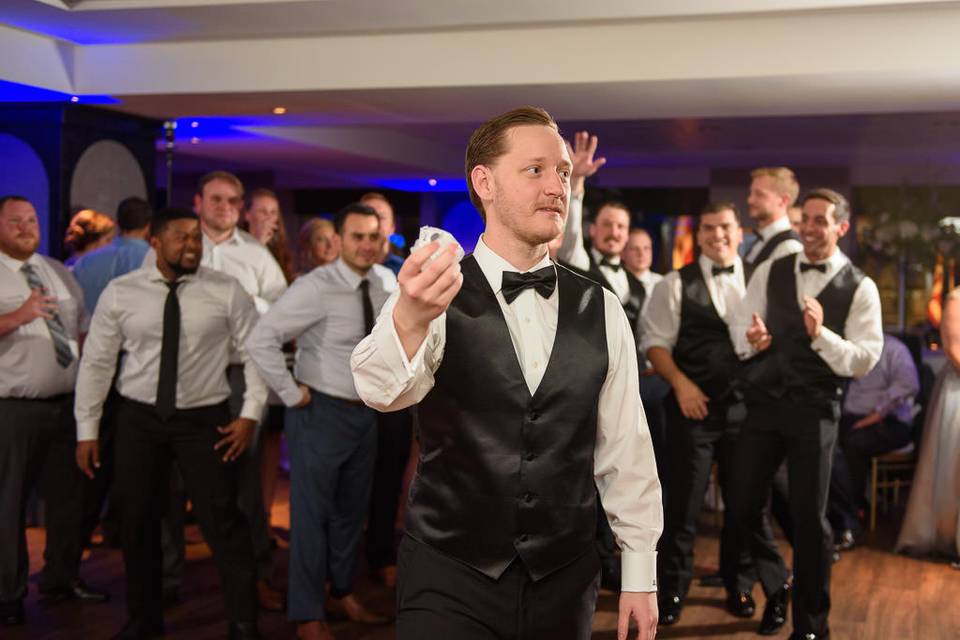 Groom reception