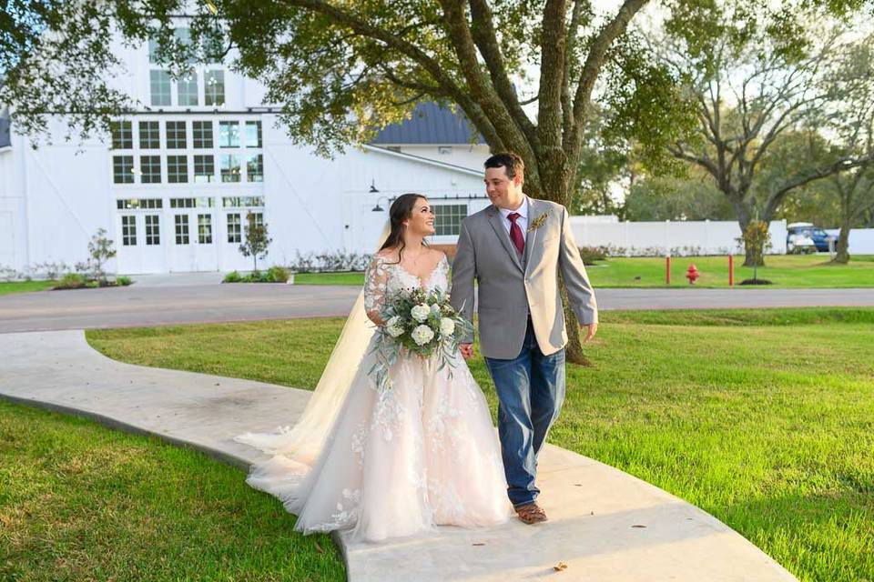 Bride and groom