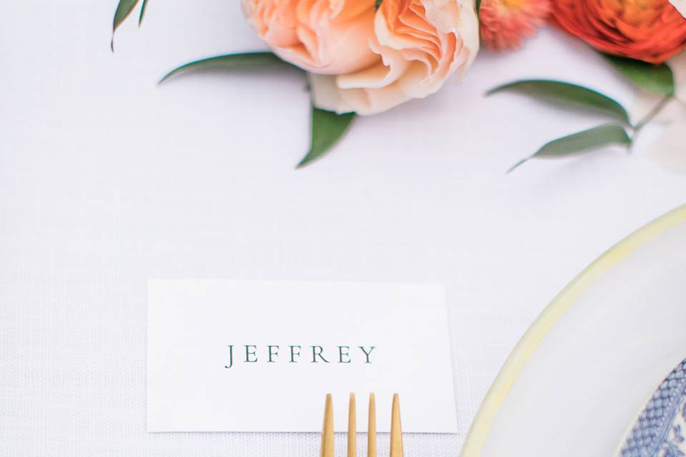 Place card