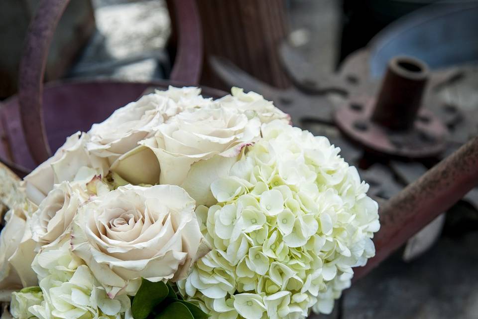 White bouquet