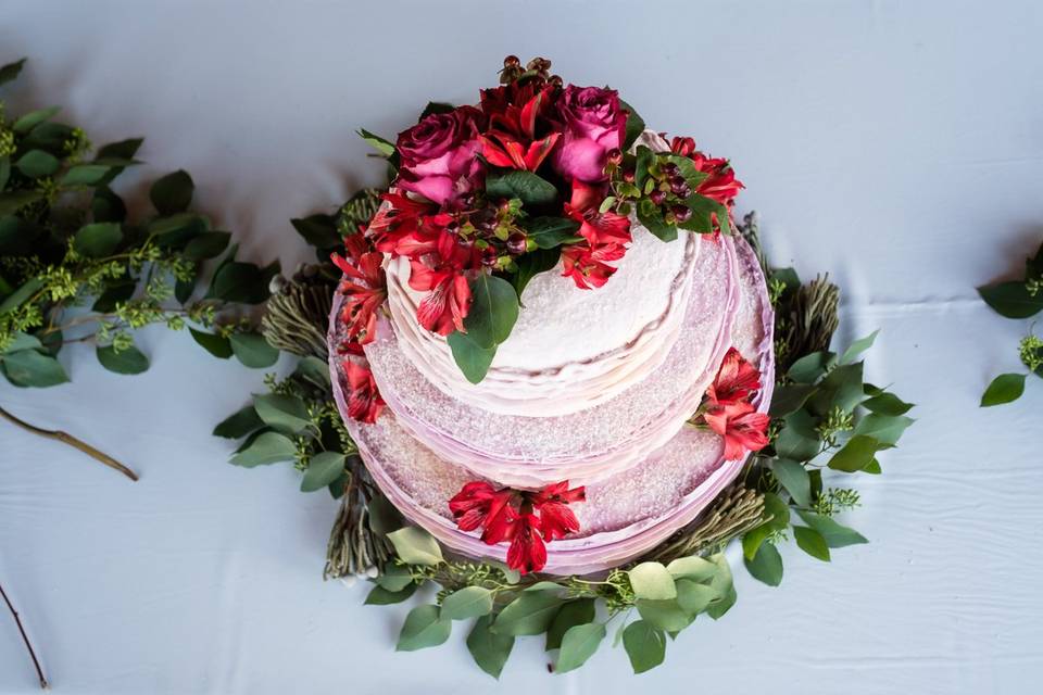 Pink cake | Pullen Photography