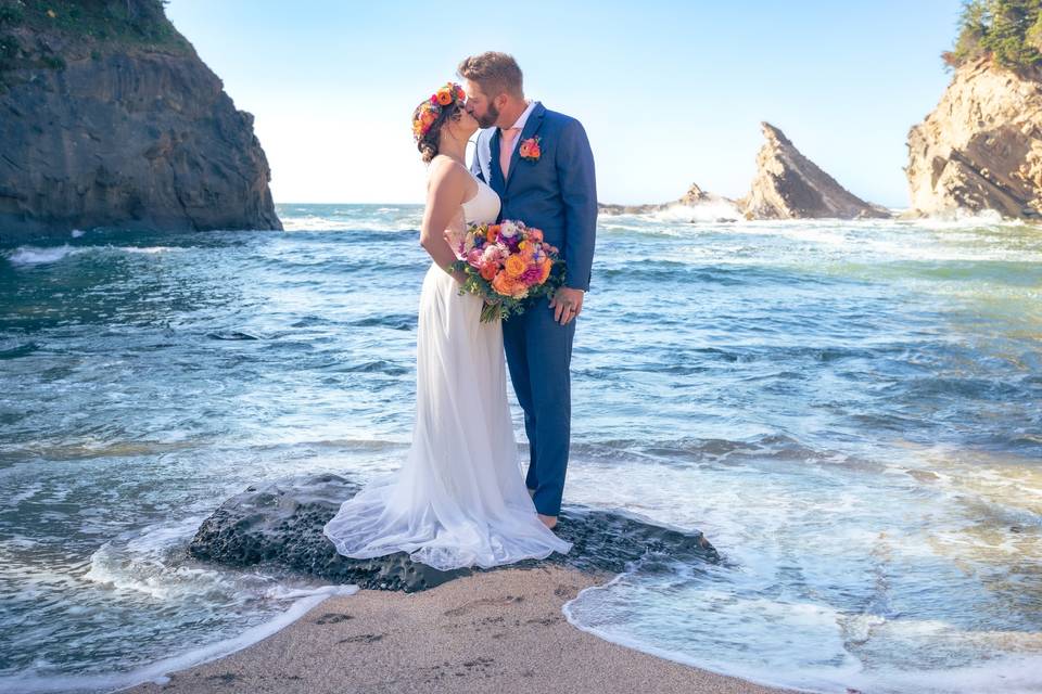 Oregon Coast Elopement