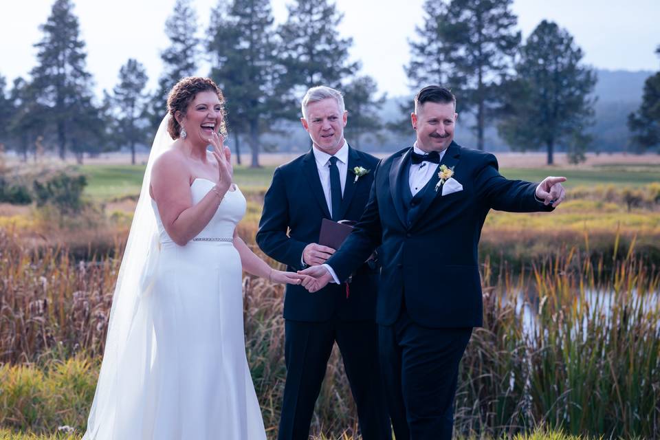 Sunriver Oregon Wedding