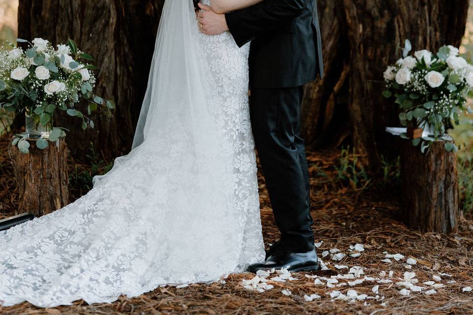 Redwood Wedding Ceremony