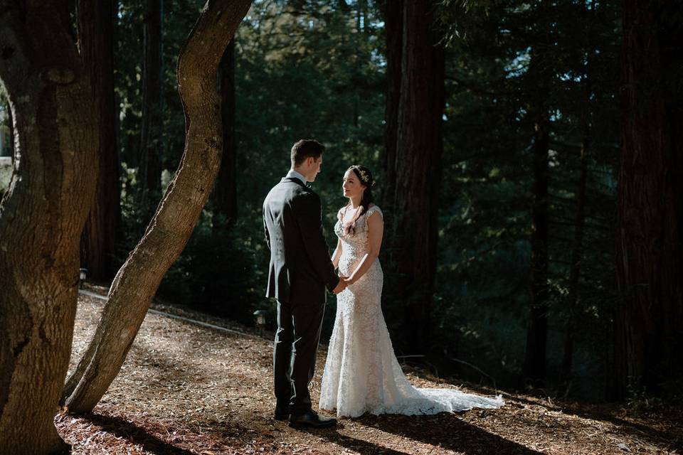 Redwood Wedding Ceremony