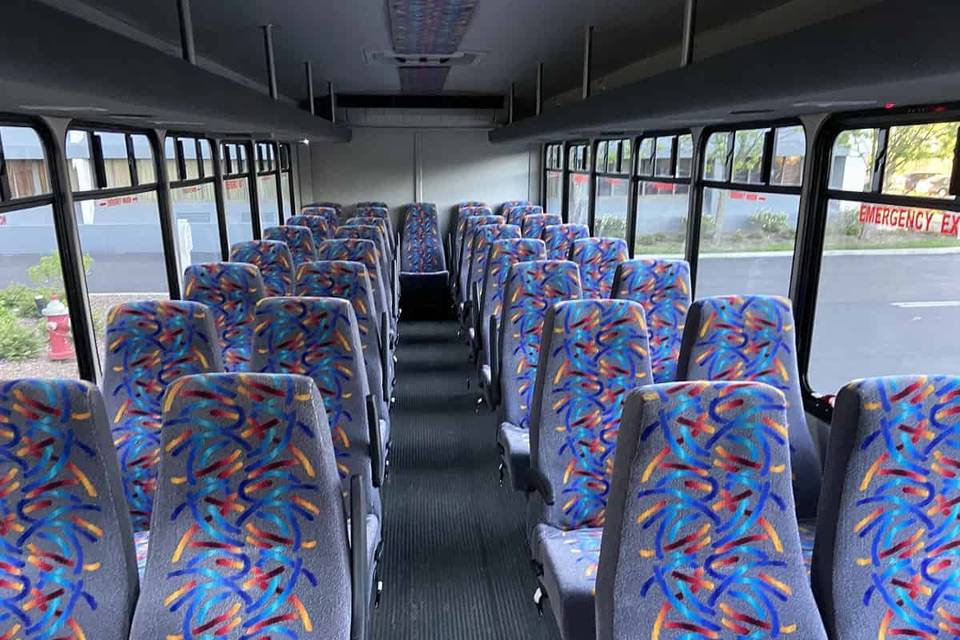33p Shuttle Bus interior