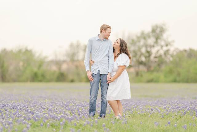 Bluebonnet Engagement Session