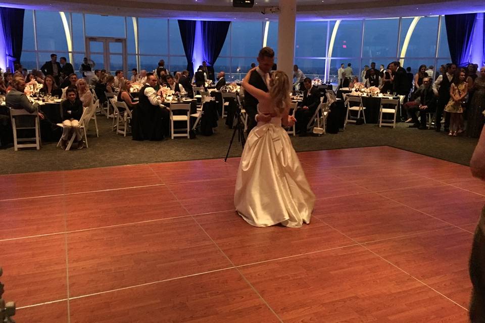 Couple dancing