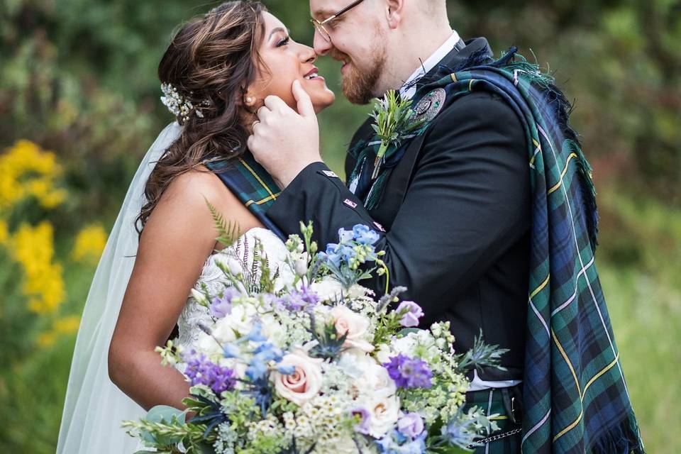 Scottish Inspired Bouquet