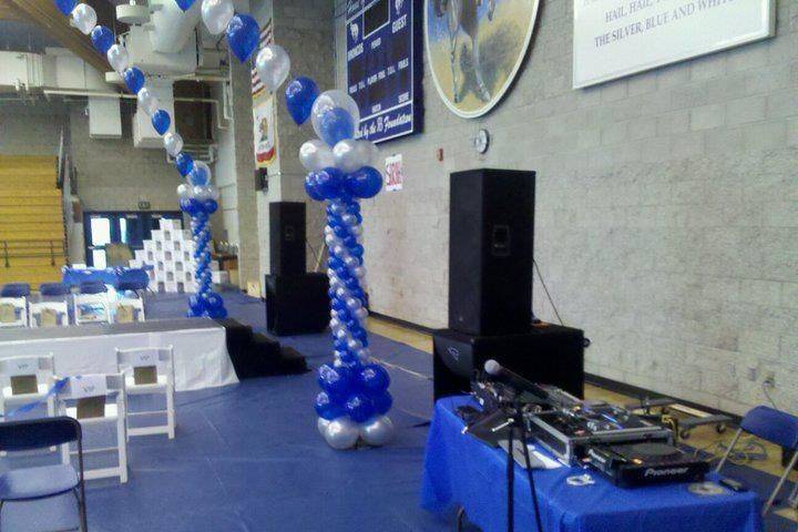 DJ setup