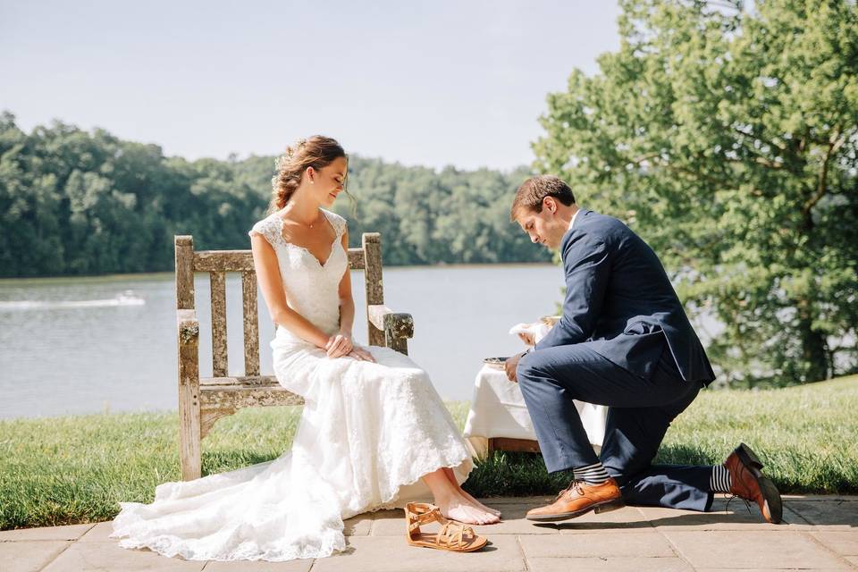 Washing the Bride's Feet