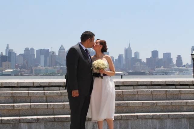 Couple kissing