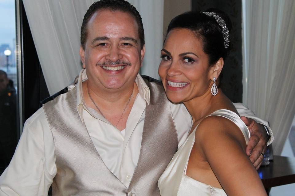 Famous salsa singer Ray Sepulveda and his wife Margarita @ Son Cubano WNY,NJ