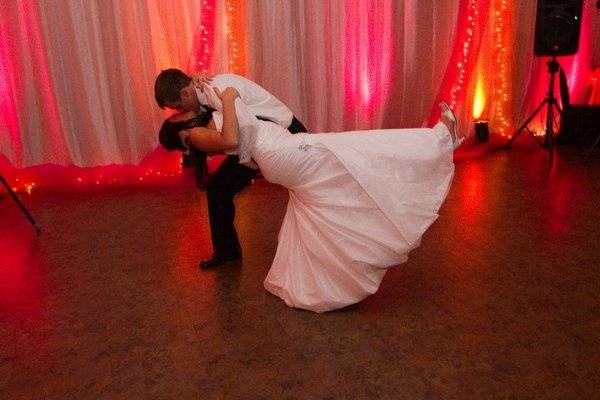 Couple dancing