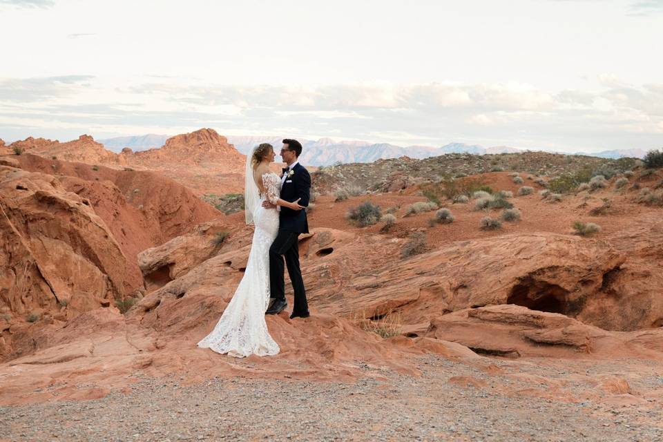 Las Vegas Desert Wedding