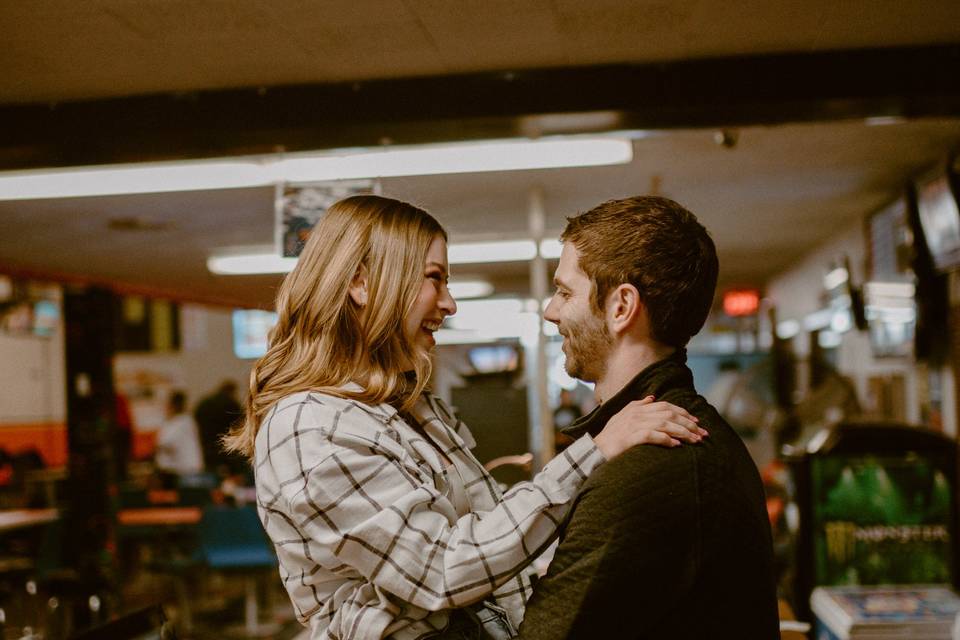 Bowling date.