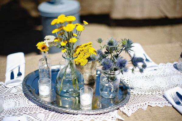 Vintage Seaside Barn Wedding, Cayucos, CA | Floral Designs by Christa Rose