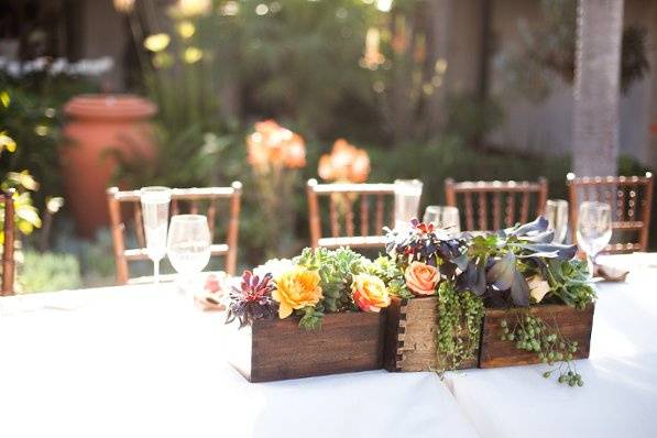 Casa Romantica Spanish Wedding, San Clemente, CAFloral Designs by Christa Rose