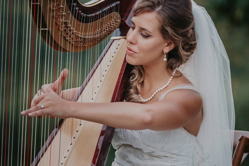 Bride and Harp