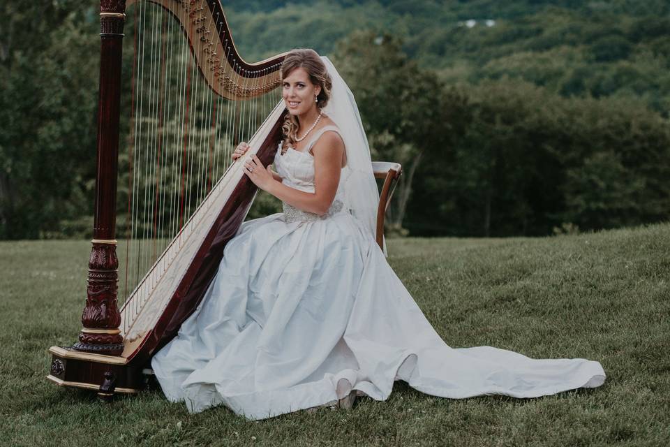 Harpist Bride