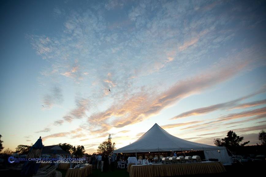 Tent reception