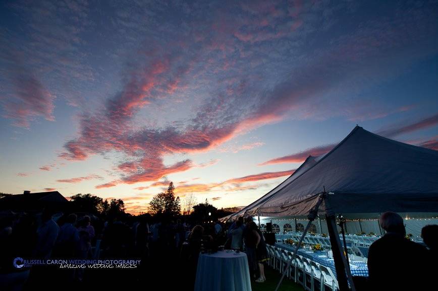 Tent reception