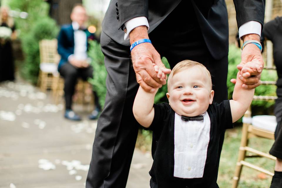 A young guest - Photos by Ava Vienneau