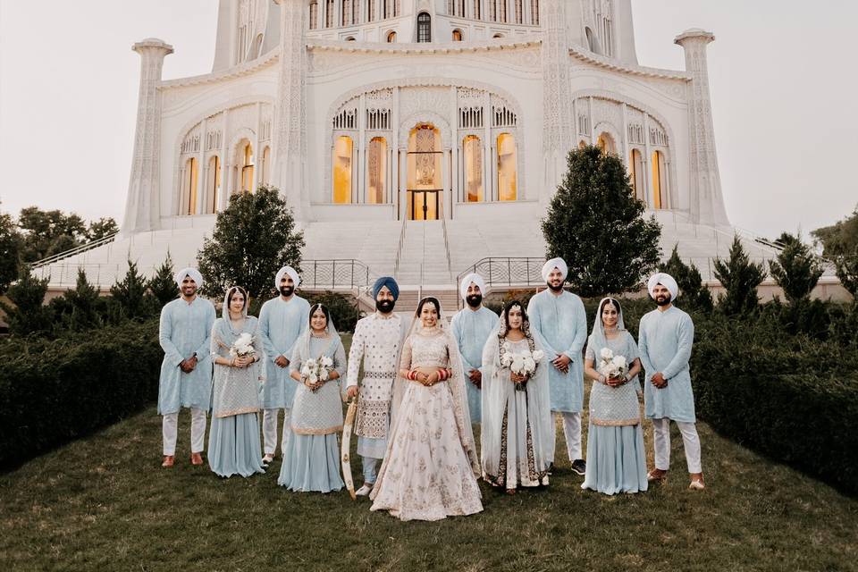 Bridal party goals