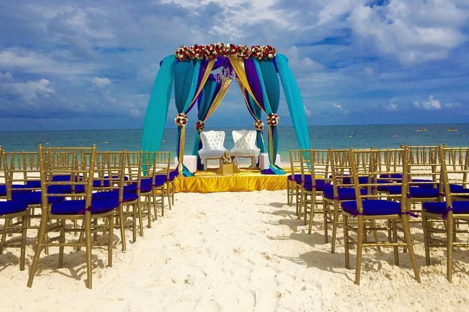 Beach wedding