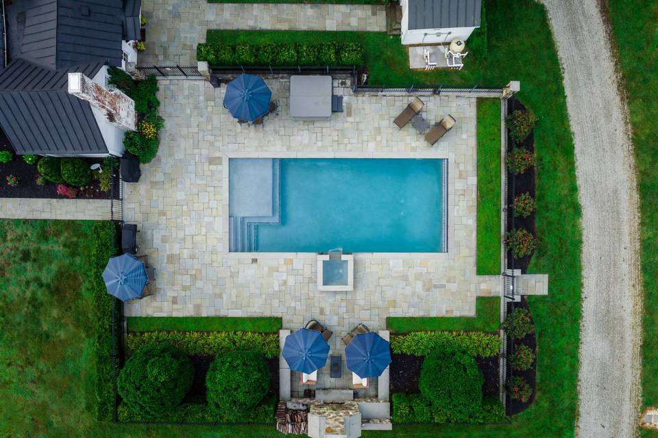 Overhead Pool/Cocktail Patio