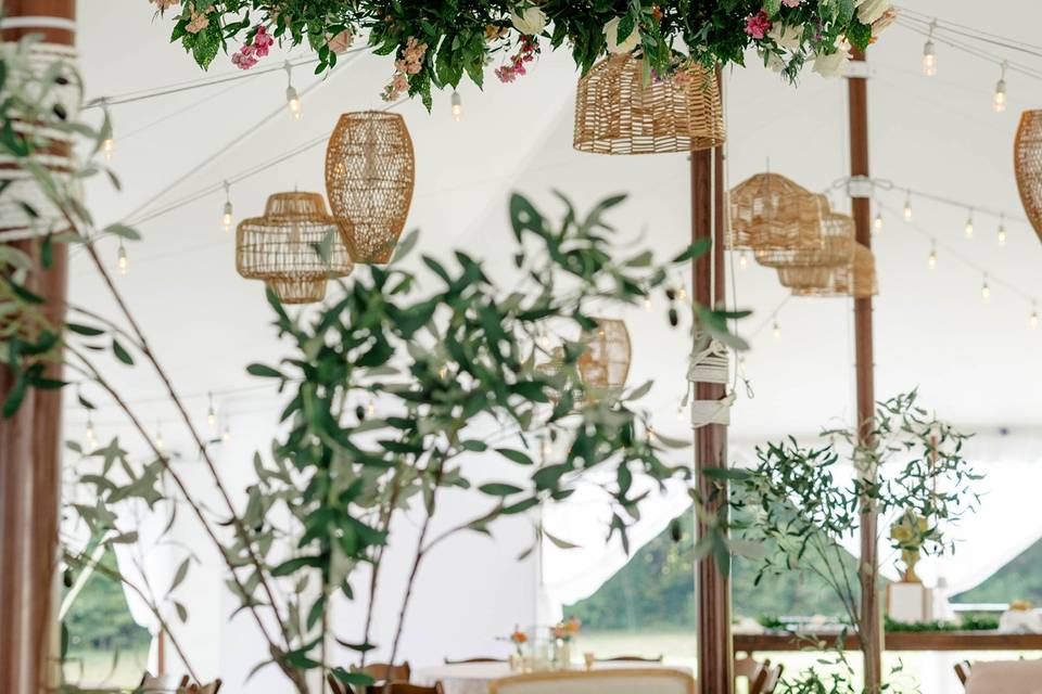 Rattan lights