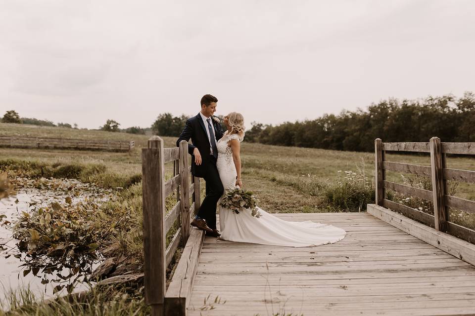 Bridge over the pond