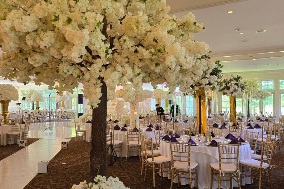 Cherry Tree Centerpieces