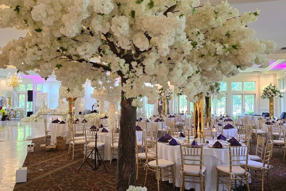 Tree centerpieces