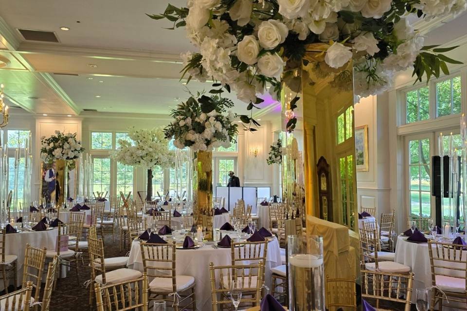 Mirror Centerpieces