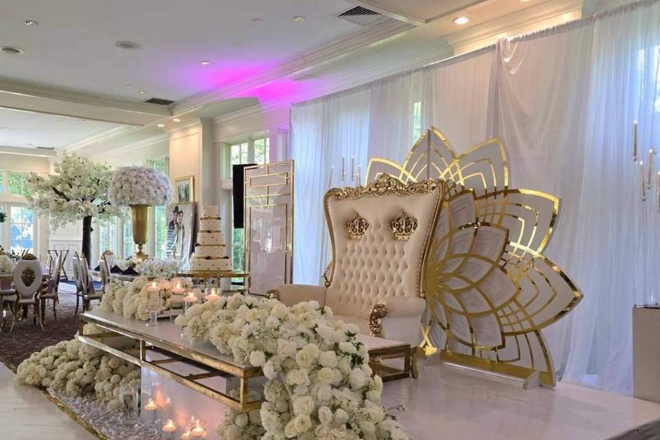 BANQUET HALL DECOR