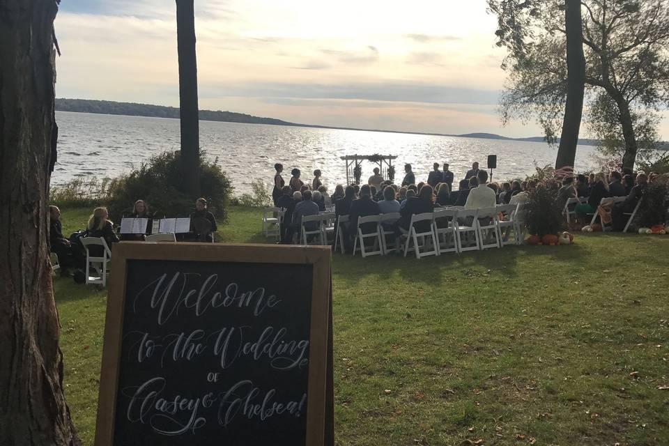 Ceremony at the Heidel House