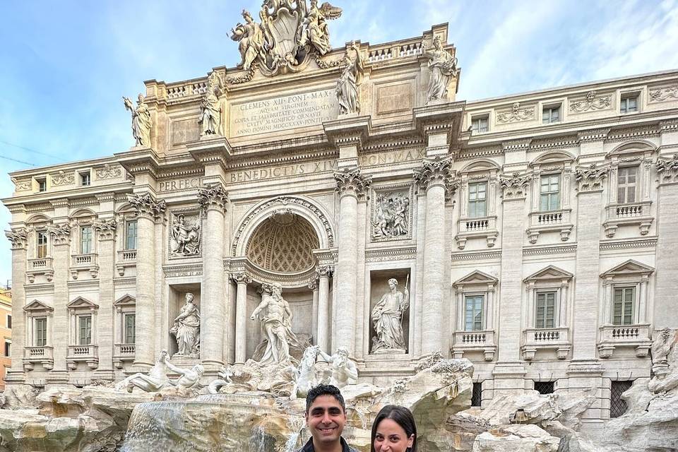 Jodie & Edwin in Rome