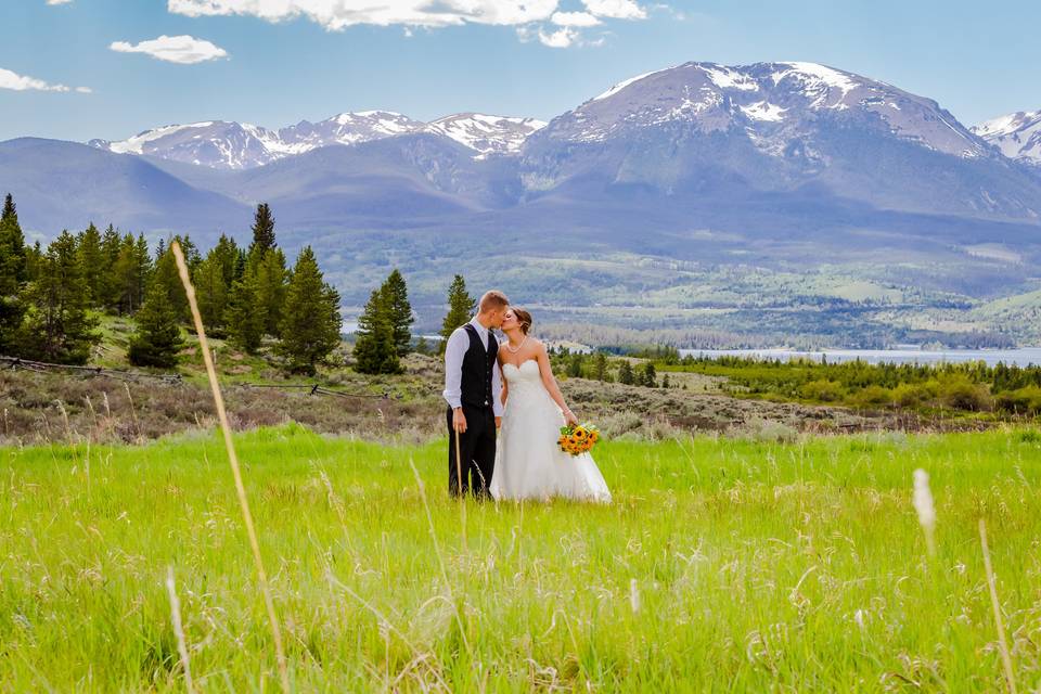 Breckenridge mountain wedding