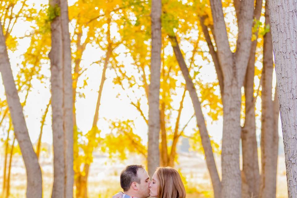 Fall kiss