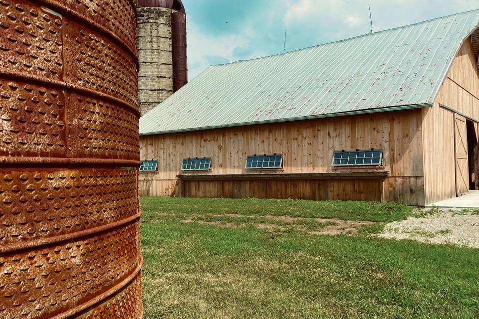 The silo barn