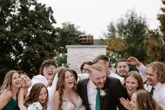 Outdoor Wedding Party